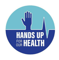 hands up for health logo